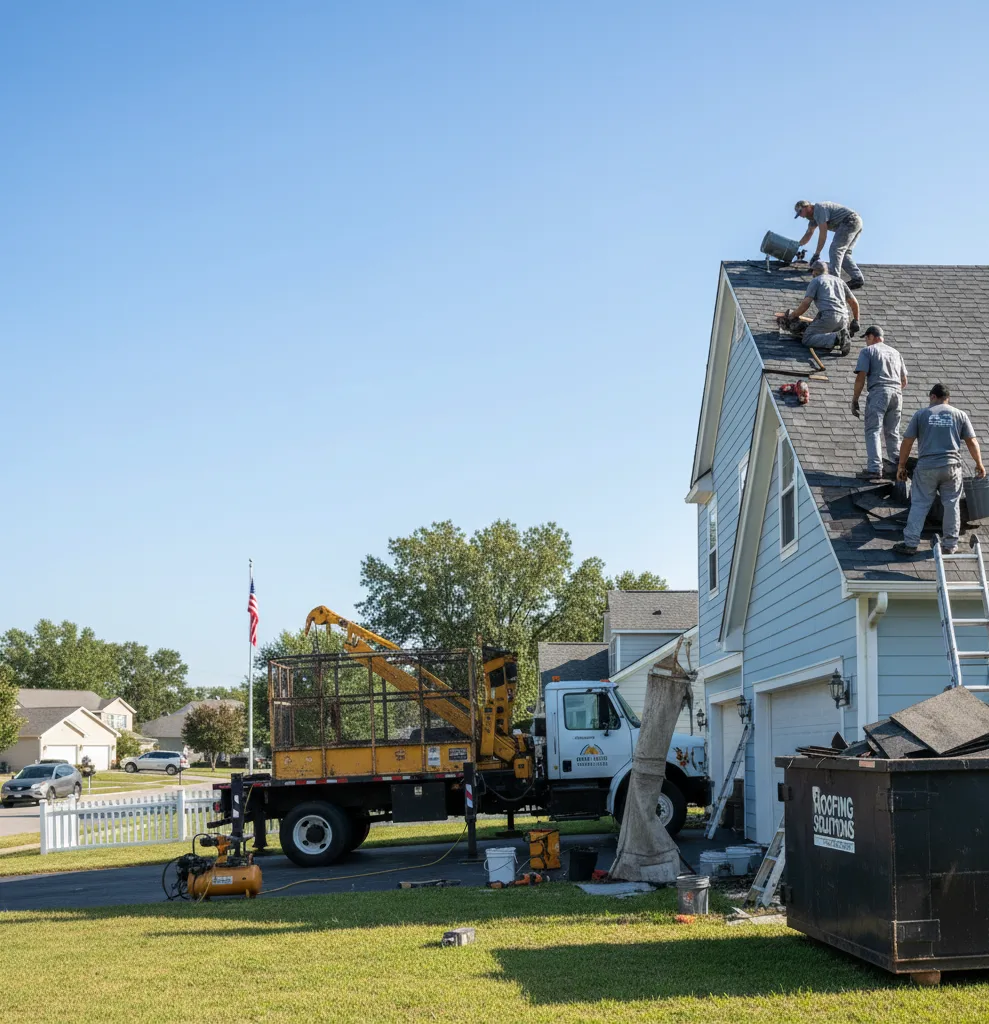 Commercial Roof Repair in Dale, IN